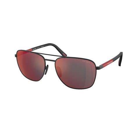 Prada PS 54ZS Oval Sunglasses 